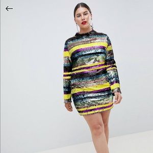 ASOS Sequin Tunic Dress